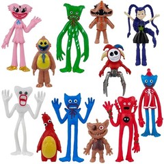 12pcs Poppy Playtime 5 Figures Model Game Peripheral Ornament Fans Birthday Gift