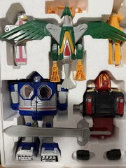 Bandai Power Rangers Lost Galaxy Deluxe Galaxy Megazord Action Figure Boxed Set