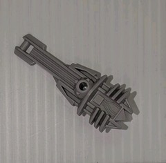 Dino Riders Tyrannosaurus T-Rex Toy Part 1980s chest frame death grip claw arm