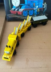 1998 Learning Curve Britt Allcroft Wooden Thomas Train Sodor Railway Repair Set!