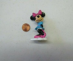 Disney Minnie Mouse Blue Dress Pvc Figure Figurine Cake Topper 3″ Toy Doll