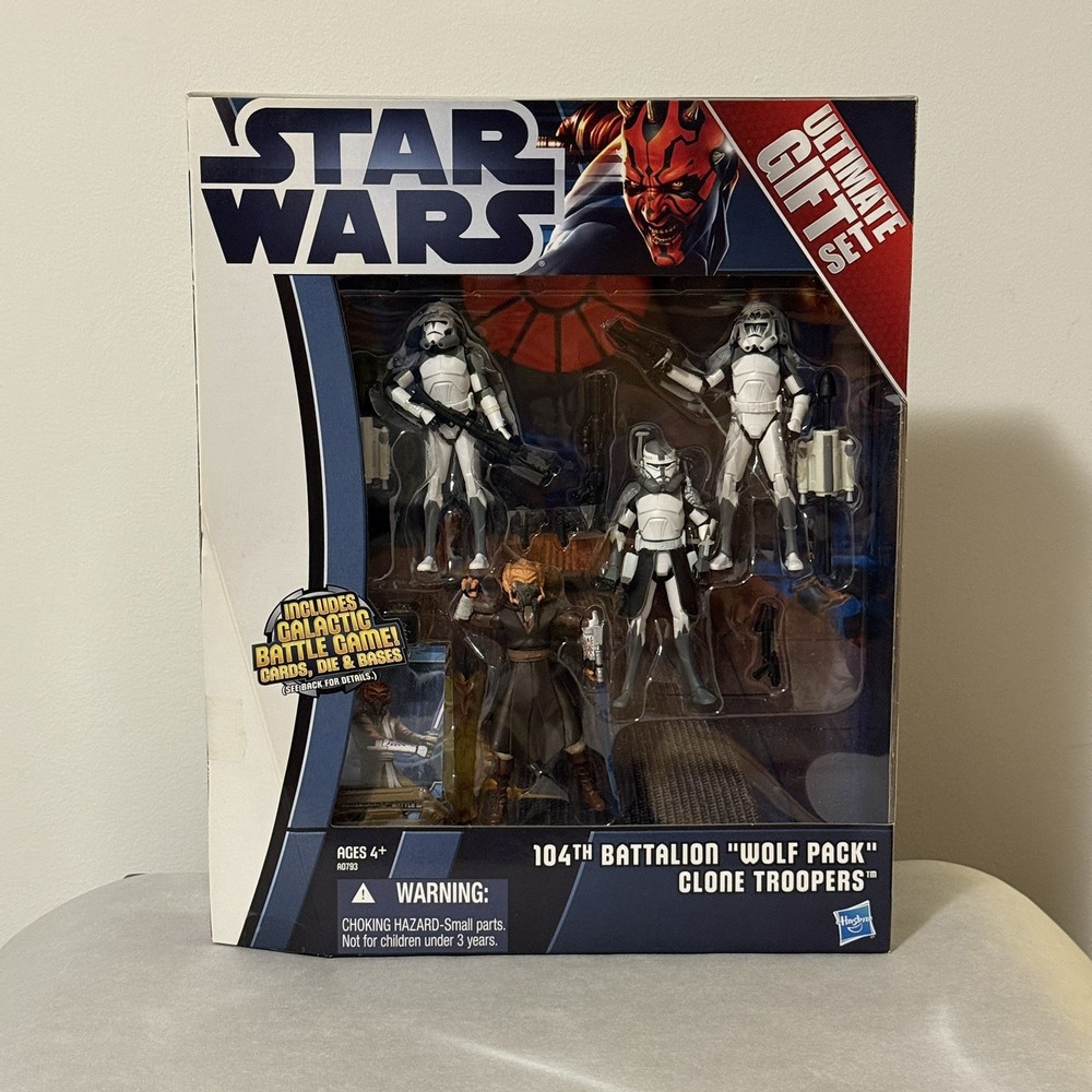 Star Wars Clone Wars 104th Battalion Wolf Pack Clone Troopers Ultimate Gift Set