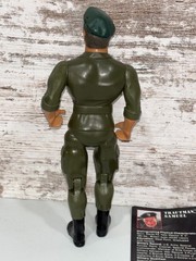 Vintage 1985 Coleco Rambo Force Of Freedom Colonel Trautman Figure Complete Set