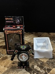 GAMEBOTS Roulette Wheel Robot 1980s Vintage Transformers Space Toy Damaged