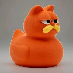 Garfield Duck Cruise Cruising Jeep 3D Printed