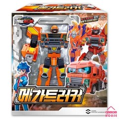 Metal Cardbot MEGATRUCKER Transformation Robot Action Figure Toy 2023