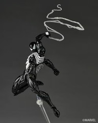 PSL KAIYODO Revoltech Amazing Yamaguchi Symbiote Spider-Man Black Figure PRE