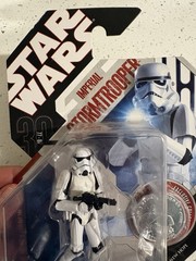 2007 Star Wars Imperial Stormtrooper 30th Anv Action Figure New in Package