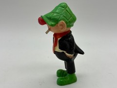 Vintage Andy Capp Schleich Smoking Figure Rubber Toy 2.5″ W. Germany 1970’s
