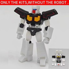 3D Printed DIY Upgrade Kit for Blokees Sideswipe to IDW WindbladeStyleConversion