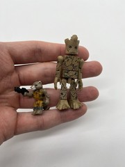 Minimates Groot Rocket Raccoon Figure Lot Marvel Minifigure Gurdians Galaxy