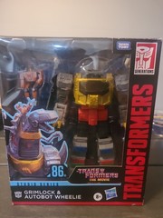 Transformers The Movie Studio Series 86-06 Grimlock and Autobot Wheelie Hasbro