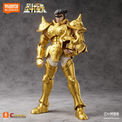 BLOKEES Saint Seiya Action Figure Champion Series Taurus Aldebaran Assembly Toy
