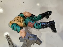 VTG HASBRO 1998 Small Soldiers Chip Hazard 6.5″ W Arm Cannon Action Figure Hero