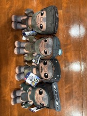 STAR WARS: Mandalorian And Grogu Plushies -Clang, Keeto, Minch, Bai set Of 4 New