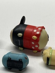 Lot 7 Disney Tsum Tsum Light McQueen/Tow Mater Medium + Minnie Mouse & Toy Story