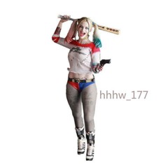 Suicide Squad Harley Quinn 1/6 Scale Real Clothes Figure PVC Model Toy Gift New