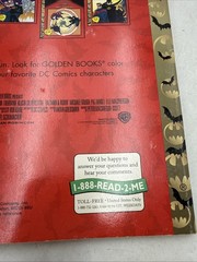 Batman & Robin Guardians Of Gotham City Coloring Book UNUSED 1997 Golden Books