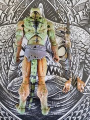 Harvinger Studio Crucible Lemurian Savage 1/12 Action Figure w/ replacement feet
