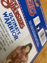 2026 WWE LJN Superstars ULTIMATE WARRIOR Chase BLACK CARD – IN HAND