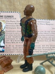 1984 GI Joe Roadblock – 100% Complete w/ VG File Card – Tight – No Cracks