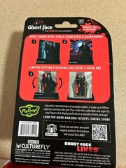 CultureFly Fly Guys GHOST FACE Vinyl Figure with Acrylic Background