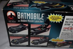 1997 New Open Box UNUSED Batman BTAS Adventures Batmobile Car MIP NIP Animated