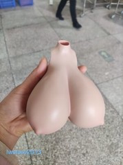 1:6 Suntan Super Large Breast Bust Cover Model For 12” Female TBL Figure Body