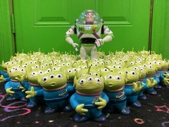 Pick & Choose Toy Story Space Aliens Latex Squeaky Dog Toys MOVIE ACCURATE