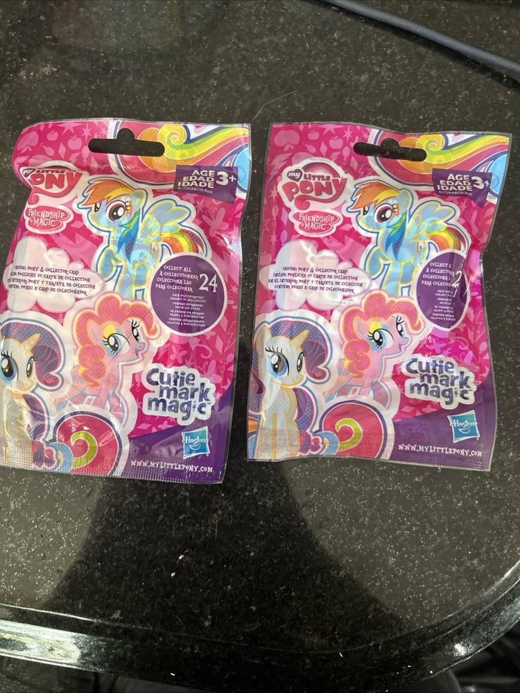TWO UNOPENED My Little Pony Cutie Mark Magic Blind bags