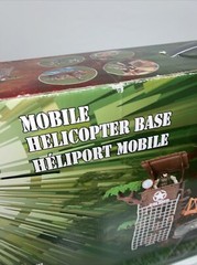 True Heroes Soldier Chap Mei Mobile Helicopter Base Toys R Us Exclusive Sealed