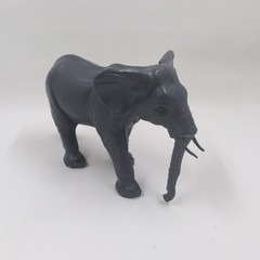 Vintage Elephant Figure Hong Kong Imperial Toy Corp 1980s Free Shipping