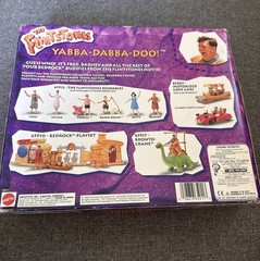VTG 1993 Mattel The Flintstones Bendable Action Figure Set – New in Sealed Box
