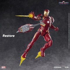 1/9 Morstorm Iron Man MK46 Plastic Model Kit Action Figure Standard edition