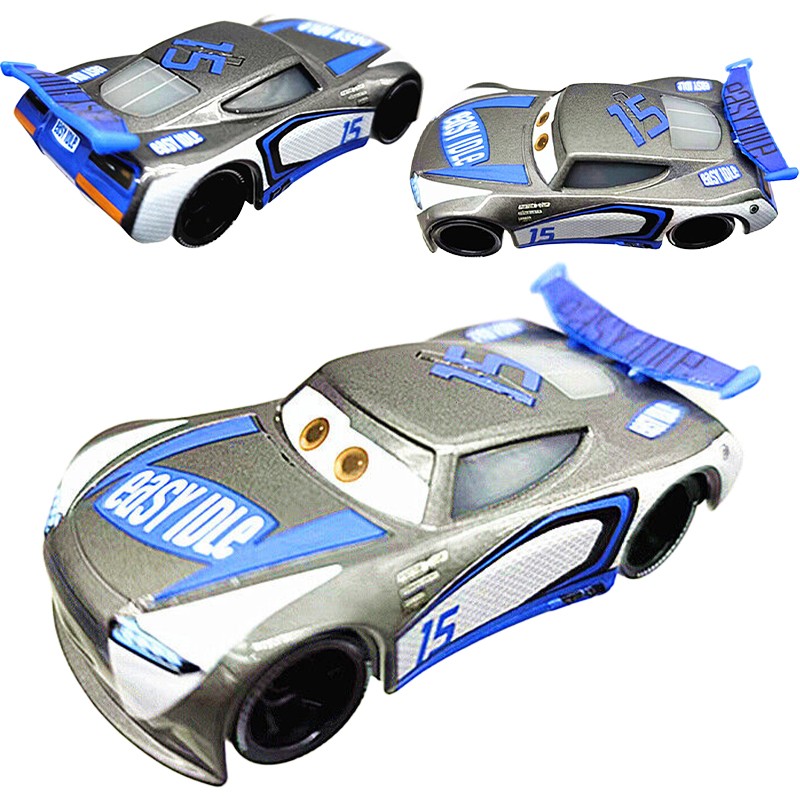 PIXAR New Cars 3 No.15 Latest Rare Style 1:55 Diecast Toy Cars Kids Best Gifts