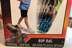 Jurassic World Dinosaur Bop Bag Toy for Kids Holiday Christmas Birthday Gifts