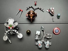 1990s ToyBiz Marvel Avengers Captain/Ant-Man/Wasp/Loki/Ultron 6″ Figure Set/Lot