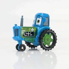 Pixar Cars Clutch Aid Racing Tractor Frank1:55 Diecast Model Bulldozer ToysLoose