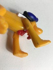 Disney Ducktales Baggy Beagle Twistable bendie bendable Figure + Epcot Pluto PVC