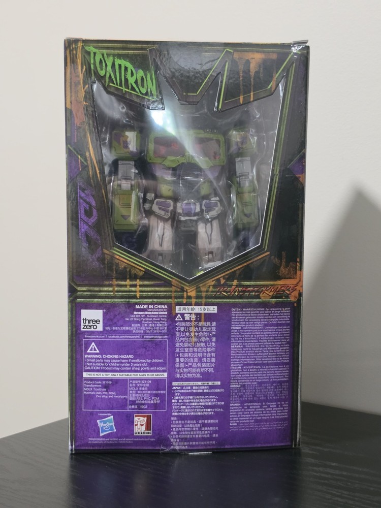 Threezero Transformers MDLX Toxitron Limited Action Figure