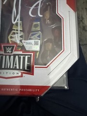 WWE Ultimate Edition Roman Reigns Autographed Fanatics Cert Mattel OTC LJN ROCK