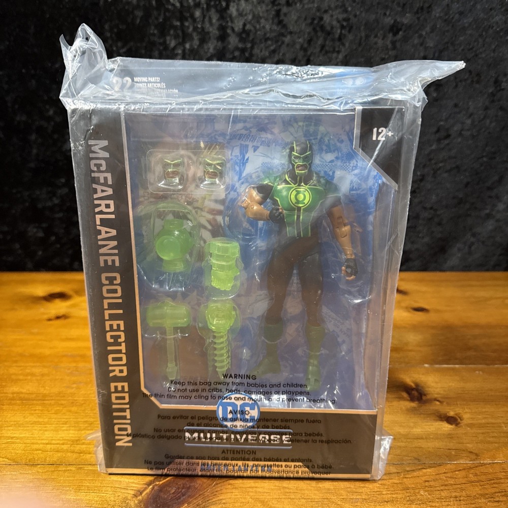 McFarlane DC Multiverse Green Lantern Simon Baz Action Figure Sealed