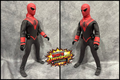 Custom 8″ Mego Scale SpiderMan Assassin Peter Parker Action Figure & NO Box