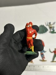 Rare Vintage 1966 Ideal Toys DC Comics Heroes Set – Batman, Superman, Flash etc