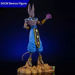 Dragon Ball Beerus Figure God of Destruction PVC Collectible Statue Gift 30cm