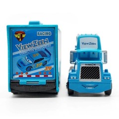 Disney Pixar Cars Mack Truck & Lightning McQueen Diecast Metal 2-Pack Toy Set