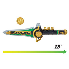 Power Rangers Green Ranger Dragon Dagger – Electronic Toy with Flute Sounds