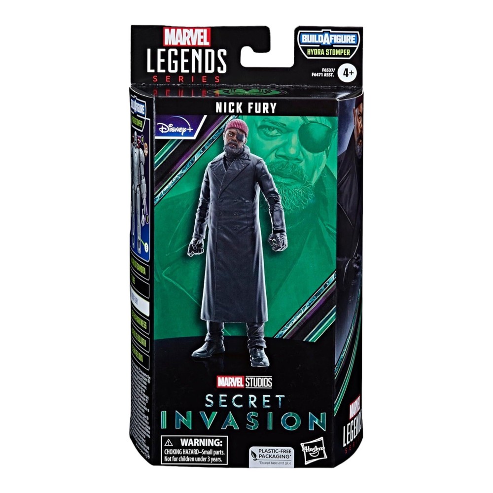 2023 Marvel Legends Stomper BAF Secret Invasion NICK FURY 6″ Hasbro Figure 👽
