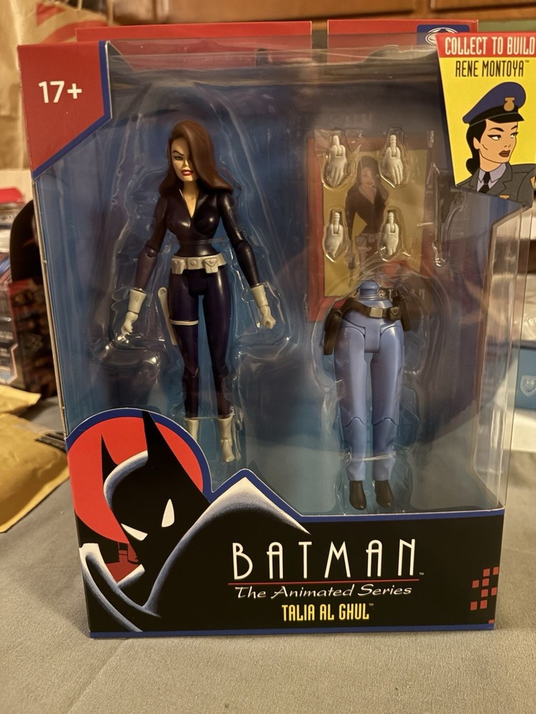 McFarlane DC Batman Animated Series BTAS TALIA AL GHUL with Rene Montoya BAF