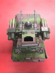 GI Joe 1989 Slaughters Marauders Equalizer Tank Complete W/ Blueprint Manual
